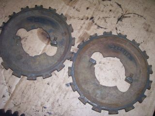 Vintage Oliver Tractor - 245511 B - Corn Planter Seed Plates