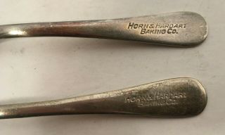 Vintage 2 Horn & Hardart Baking Co Cafeteria Teaspoons