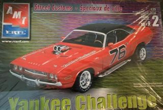 1970 70 Dodge Yankee Challenge 1/25 Amt Niob ▓rare▓ Challenger R/t Convertible
