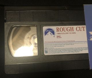 ROUGH CUT VHS OOP Burt Reynolds,  Lesley Anne Down (1980) LIKE AND RARE 3