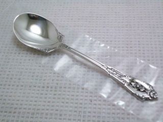 Wallace Sterling Silver Rose Point 6 1/8 " Sugar Spoon