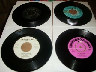 4 Rare Northern Soul Classic 7 Inch Vinyl`s All Listed Con