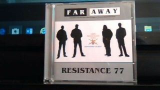 Resistance 77 Cd Single Far Away / Pictures Of You / Jokes On Me Rare Punk Oi Nm