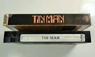 TIN MAN (VHS,  1983) DRAMA w/ TIMOTHY BOTTOMS (AMERICAN HERO,  TOP GUN) RARE VG 3