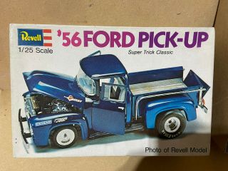 Revell 56 Ford Pickup - 1/25 Scale - Ready To Build - In Great Shape