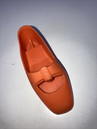 Vintage Ideal Crissy Doll Orange Bow Shoes 2
