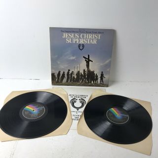 Jesus Christ Superstar Double 12” Vinyl Lp Rare 1973