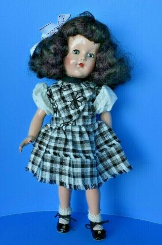 15” Vintage Antique Effanbee Doll “anne Shirley” Adorable Composition,  Strung