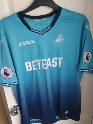 Rare Swansea City Football Shirt 3xl