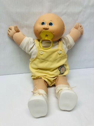 Vintage Cabbage Patch Kid Premie Boy Doll W/ Pacifier 1980s Toys Flaws Read