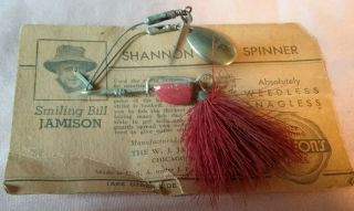 Jamison Twin Spin,  Unfished On Card,  Made With The Old Box Swivels.