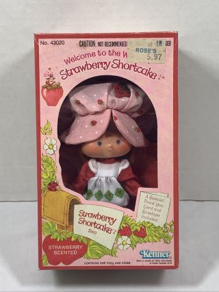 Vintage Strawberry Shortcake Doll Kenner 43020 - W/box
