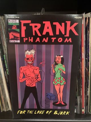 Frank Phantom For The Love Of Bjork Mike Diana Mike Hunt Rare Comic