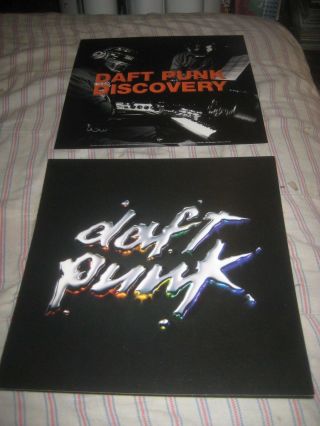 Daft Punk - Discovery - 1 Poster Flat - 2 Sided - 12x12 Inches - Nmint - Rare