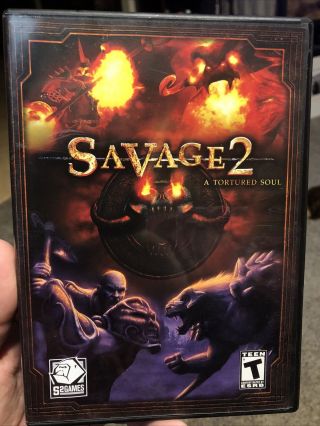 Savage 2 A Tortured Soul For Pc By S2games Rare Flawless Smoke Adult Owned