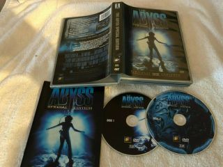 The Abyss Special Edition 2 X Dvd Widescreen Like Rare Oop James Cameron