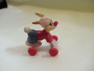 Rare Miniature Doll Toy On Wheels Accessory For Vintage Ginny Or Toddler Dolls