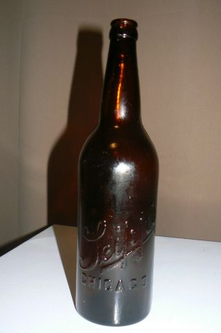 Rare 1890s To 1900 Beer Bottle Conrad Seipp’s Brewing Company Chicago Illinois