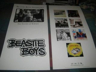 Beastie Boys - (the Sounds Of Science) - 1 Poster - 2 Sided - 12x24 - - Rare