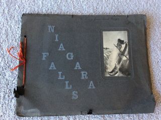 1905 Scrapbook Niagara Falls,  20 Antique Prints Possibly Albumen