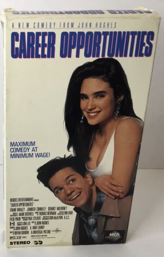 Career Opportunities Vhs 1991 Comedy Written By John Hughes Hard To Find Rare