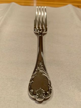 Vintage Christofle Marly Dinner Fork Silver - Plated