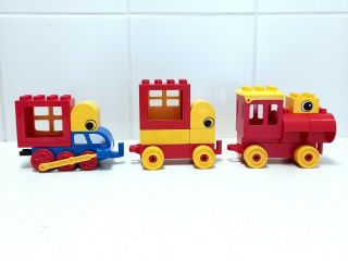 Vintage LEGO DUPLO Cars Train Vehicles LEGO BUILDING BLOCK TOYS 3