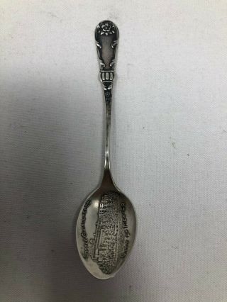 Paye & Baker Sterling Silver Souvenir Spoon Castle Chapultepec Mexico City