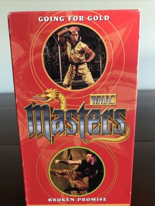 1996 Wmac Masters - Going For Gold / Broken Promise Rare Vhs Shannon Lee