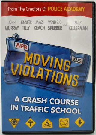 Moving Violations Dvd - John Murray - Very Rare -