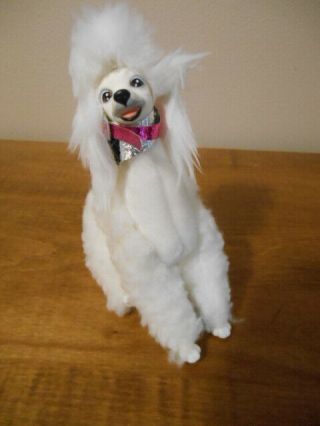 Mattel Vintage Barbie Dog White Poodle Pet