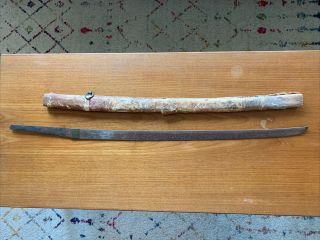 Antique Or Vintage Japanese Sword With Scabbard Katana?