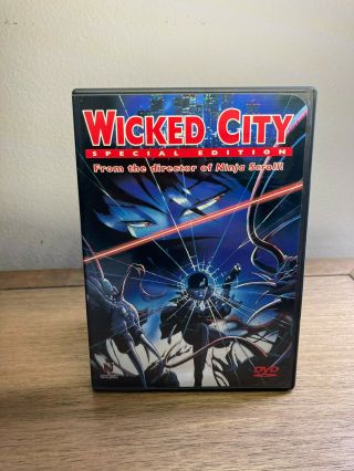 Wicked City (2000,  Dvd,  Special Edition) Rare,  Oop,