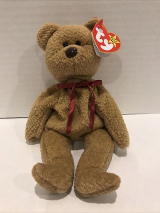 Ty Beanie Baby " Curly " Retired W/ Tag Errors Very Rare Collectible 4052