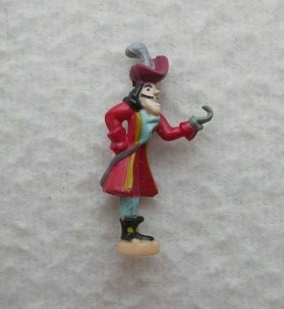 Vintage Polly Pocket 1997 Disney Peter Pan Neverland Playset Captain Hook Figure