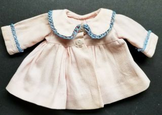 Vintage Effanbee Dy - Dee Baby Dolls Coat Pink And Blue For 12 13 " Doll