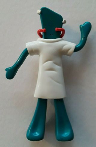 Vintage Gumby Doctor Action Figure 1996 Rare Superflex Incredible Adventures 2