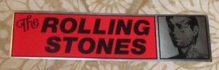 Rare The Rolling Stones Tattoo You Music/concert Bumper Sticker/decal