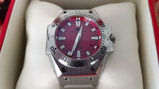 Linde Werdelin The One Red Dial Rare Comes With Two Bracelets Swiss Hot