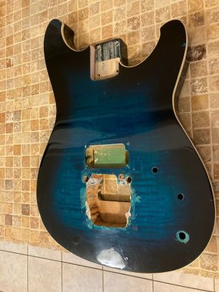 Rare 1983 Ibanez Roadstar Ii Rs Series Body - Project - Flamed