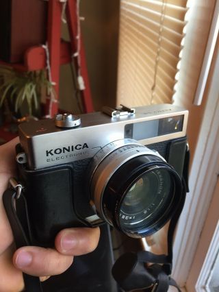 Rare 35mm Film Camera - Konica Electronic Rangefinder