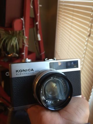 Rare 35mm Film Camera - Konica Electronic Rangefinder 2