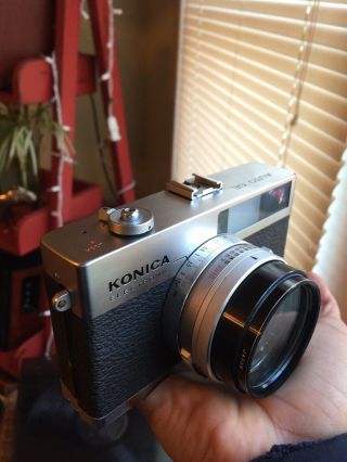 Rare 35mm Film Camera - Konica Electronic Rangefinder 3