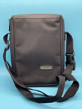 Official Nintendo Gameboy Color Advance Sp Carrying Case Travel Bag Strap Rare