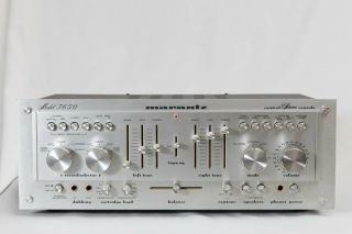 Marantz Model 3650 Control Stereo Console Pre - Amplifier - Vintage Rare With Book