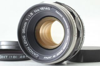[rare Mint] Canon 35mm F/1.  5 Lens Ltm L39 Leica Screw Mount From Japan