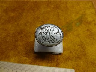 Antique Bronze Wax Seal Stamp.  17 - 18 century.  The Russian Empire. 2