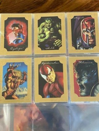 1996 Marvel Masterpieces RARE COMPLETE Master Set, 2