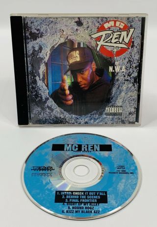 Mc Ren Of N.  W.  A - Kizz My Black Azz (rare Promotional Version)
