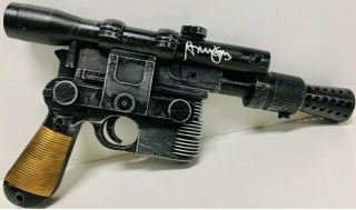Rare Harrison Ford Signed Star Wars Blaster With